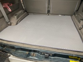 Коврик в багажник EVA для Nissan Patrol Y61 1998-2010 Длинный серый EVA