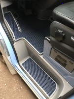 Автомобильные коврики на пороги EVA для Mercedes-benz Sprinter W906 2013-2018 черные EVA
