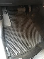 Автомобильные коврики в салон EVA для Mitsubishi ASX 2016-2019 черные EVA