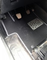 Автомобильные коврики в салон EVA для Mercedes-benz Vito/V-class W447 2014+ чёрные