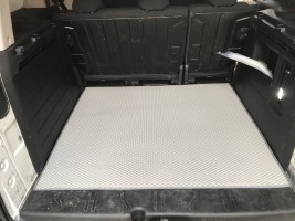 Коврик в багажник EVA для Citroen Berlingo 2008-2018 (короткая и длинная базы) серый EVA
