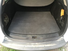 Коврик в багажник EVA для Renault Megane III 3 SW 2008-2015 черный EVA