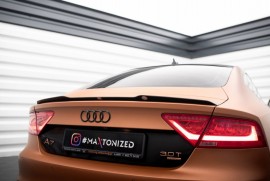 Спойлер кап задний на багажник для Audi A7 C7 2010-2014 Maxton Design