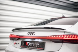 Спойлер кап задний на багажник для Audi A7 C8 2017+ Maxton Design