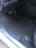 Автомобильные коврики в салон EVA для Toyota RAV4 2019+ АКПП черные EVA
