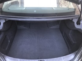 Коврик в багажник EVA для Chevrolet Malibu 2011-2015 черный EVA