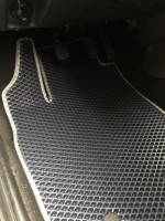 Автомобильные коврики в салон EVA для Renault Duster 2010-2018 черные EVA