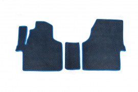 Автомобильные коврики в салон EVA V1 для Volkswagen Crafter 2006-2016 синие
