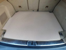 Коврик в багажник с сабвуфером EVA для Porsche Cayenne 2 958 2010-2014 серый