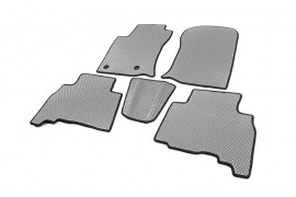 Автомобильные коврики в салон EVA для Lexus GX 460 2013-2019 (7 мест) серые