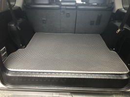 Коврик в багажник EVA для Lexus GX 460 2013-2019 (7 местный) черный EVA