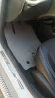 Автомобильные коврики в салон EVA для Dacia Duster 2010-2018 серые EVA