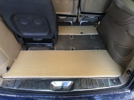 Коврик в багажник EVA для Seat Alhambra 1996-2010 бежевый