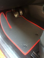 Автомобильные коврики в салон EVA для Fiat 500X 2014+ черные