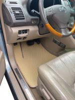 Автомобільні килимки в салон EVA для Lexus RX 2 XU30 2003-2009 бежеві EVA