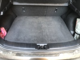 Коврик в багажник EVA для Nissan Qashqai 2 2014-2021 черный