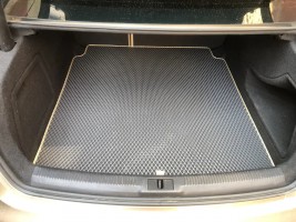 Коврик в багажник EVA для Audi A4 8K/B8 Sedan 2007-2011 Черный EVA