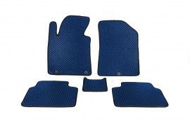Автомобильные коврики в салон EVA для Hyundai I30 2 Hatchback 2012-2015 Синие EVA