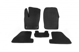 Автомобильные коврики в салон EVA для Ford Focus 3 Hatchback 2014-2018 черные EVA