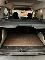 Коврик в багажник EVA для Peugeot Partner 2008-2018 (короткая и длинная базы) кирпичный