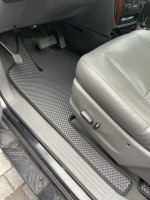 Автомобільні килимки в салон EVA для Chrysler Voyager 2001-2007 (3 ряди) чорні