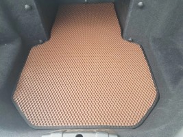 Коврик в багажник передний EVA для Tesla Model S 2012+ кирпичный