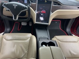 Автомобільні килимки в салон EVA для Tesla Model X 2015 чорні EVA