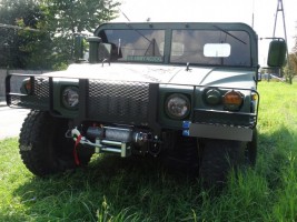 Крепление передней лебедки на HUMMER H1 1992-2006