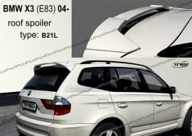 Спойлер задний на ляду для BMW X3 E83 2003-2010