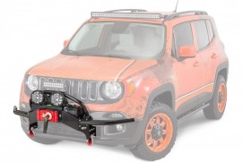 Силовой передний бампер на Jeep Renegade 2014-2018