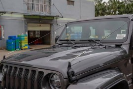 Комплект тросів для захисту капота та скла на Jeep Wrangler (JL) 2018+