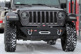 Силовий передній бампер короткий на Jeep Wrangler (JL) 2018+