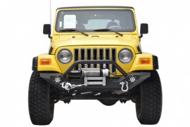 Передний бампер с диодами ASPEN на Jeep Wrangler (YJ) 1986-1996