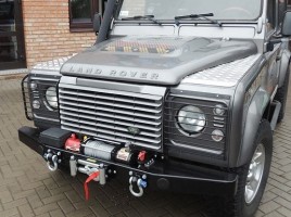 Силовой передний бампер HD с креплением лебедки на Land rover DEFENDER 1990-2016