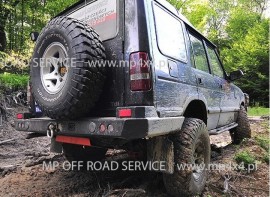 Силовой задний бампер (Версия с фонарями) на Land rover DISCOVERY 1 1989-1998