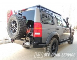 Задний бампер силовой на Land rover DISCOVERY 3 2004-2009