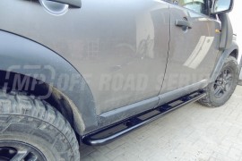 Боковые силовые пороги на Land rover DISCOVERY 3 2004-2009