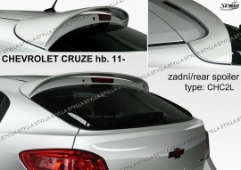 Спойлер задний на ляду для Chevrolet Cruze Hatchback 2012-2015