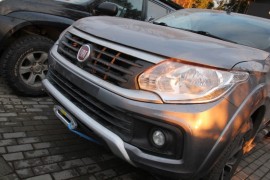 Пластина для установки (крепление) лебедки на Fiat Fullback 2016+