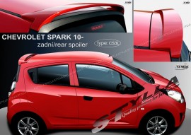 Спойлер задний на ляду для Chevrolet Spark 2010-2015