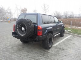 more 4x4 Задній бампер силовий на Nissan Patrol Y61 2005-2010