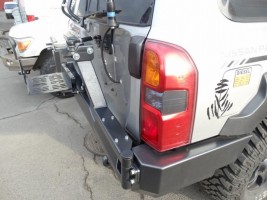 more 4x4 Крепление запасного колеса (новая конструкция) на Nissan Patrol Y61 1998-2010