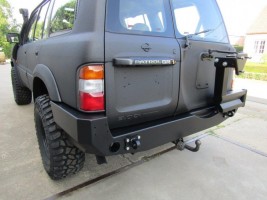 more 4x4 Крепление запасного колеса на Nissan Patrol Y61 1998-2010