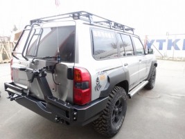 more 4x4 Багажник на дах на Nissan Patrol Y61 1998-2010 (Длинная база)