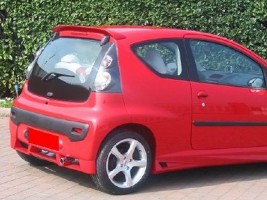 Спойлер задний на ляду для Citroen C1 2005-2014 AOM Tuning