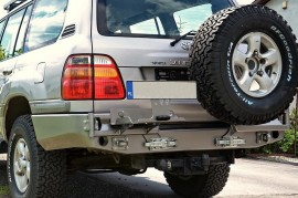 more 4x4 Силовий задній бампер на Toyota Land Cruiser 105/ J100 1998-2007