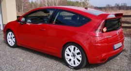 Спойлер задний на ляду для Citroen C4 2004-2010 версия 3 двери