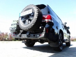 more 4x4 Задний силовой бампер на Toyota Land Cruiser 200/ J200 2007-2012