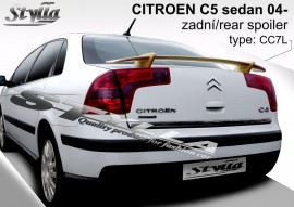 Спойлер задний на багажник для Citroen C5 Sedan 2004-2008 на ножках Stylla