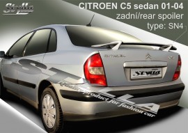 Спойлер задний на багажник для Citroen C5 Sedan 2001-2004 на ножках